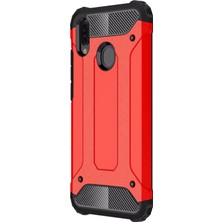 Microsonic Samsung Galaxy A30 Kılıf Rugged Armor Kırmızı