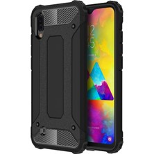 Microsonic Samsung Galaxy M10 Kılıf Rugged Armor Siyah