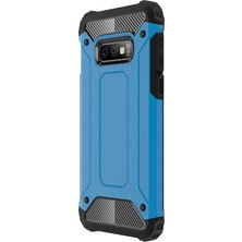 Microsonic Samsung Galaxy S10E Kılıf Rugged Armor Mavi