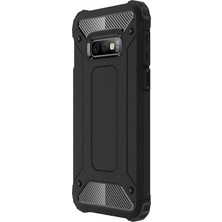 Microsonic Samsung Galaxy S10E Kılıf Rugged Armor Siyah