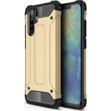 Microsonic Huawei P30 Pro Kılıf Rugged Armor Gold