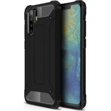 Microsonic Huawei P30 Pro Kılıf Rugged Armor Siyah