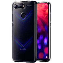 Microsonic Huawei Honor View 20 Kılıf Transparent Soft Beyaz