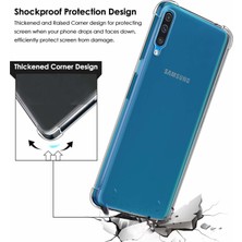 Microsonic Shock Absorbing Kılıf Samsung Galaxy A50 Şeffaf