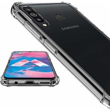 Microsonic Shock Absorbing Kılıf Samsung Galaxy M30 Şeffaf