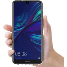 Microsonic Huawei Y7 2019 Kılıf 6 Tarafı Tam Full Koruma 360 Clear Soft Şeffaf