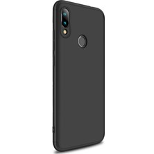 Microsonic Xiaomi Redmi Note 7 Kılıf Double Dip 360 Protective Siyah