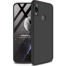 Microsonic Xiaomi Redmi Note 7 Kılıf Double Dip 360 Protective Siyah