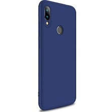 Microsonic Xiaomi Redmi Note 7 Kılıf Double Dip 360 Protective Lacivert