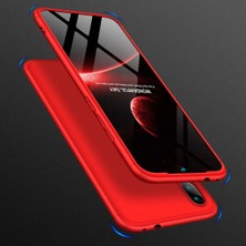 Microsonic Xiaomi Redmi Note 7 Kılıf Double Dip 360 Protective Kırmızı