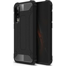 Microsonic Huawei P30 Kılıf Rugged Armor Siyah