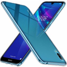 Microsonic Huawei Y6 2019 Kılıf Transparent Soft Beyaz