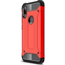 Microsonic Xiaomi Mi Play Kılıf Rugged Armor Kırmızı