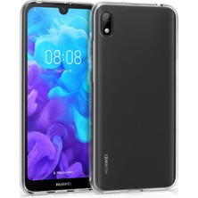 Microsonic Huawei Y5 2019 Kılıf Transparent Soft Beyaz