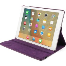 Microsonic Apple iPad Air 3 10.5'' 2019 (A2152-A2123-A2153-A2154) Kılıf 360 Rotating Stand Deri Koyu Pembe