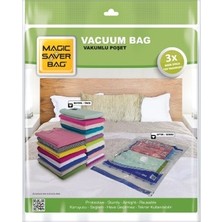 Magic Saver Bag Büyük Boy Vakumlu Hurç Yorgan Hurcu Vakumlu Hurc Poşet Saklama Torbası