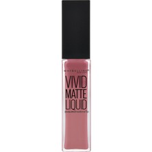 Maybelline New York Color Sensational Vivid Matte Likit Ruj - 05 Nude Flush - Nude