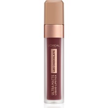 L'Oréal Paris Les Chocolats Likit Mat Ruj 868 Cacao Rush