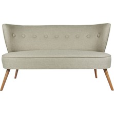 Ze10 Design Bienville Loveseat İkili Kanape Gri