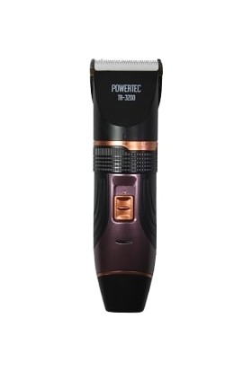 Powertec TR-3200 Kablosuz, Şarjlı Profesyonel Saç, Sakal, Ense, Vücut (Kesme-Düzeltme) Tıraş Makinası - En Çok Tercih Edilen Marka