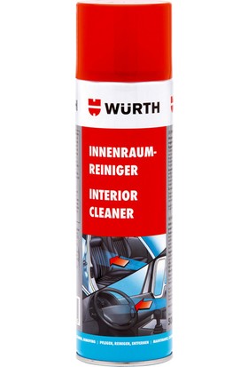 Würth Araç İçi Temizleme Ve Köpük Temizlik Spreyi 500 ml