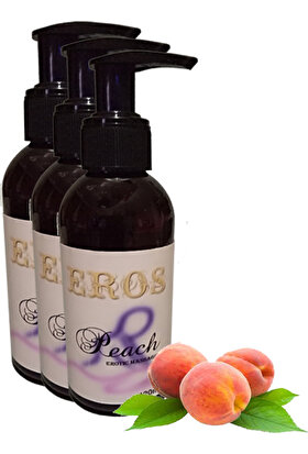 Eros 3 Adet Erotic Massage Oil 120ml Kokulu Erotik Masaj Yağı