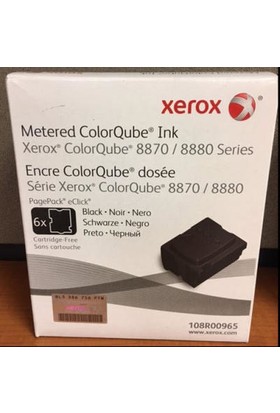 Xerox Colorqube 8870 108R00965 Siyah Katı Mürekkep Toner - 6Lı Paket