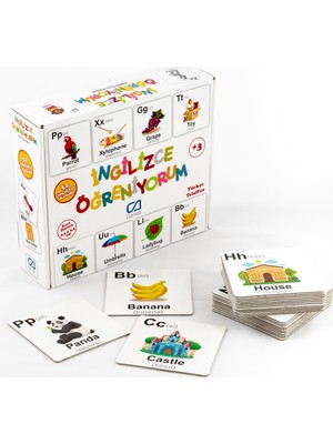 CA Games Ca Eğitici Oyun Kartları İngilizce Öğreniyorum 5044