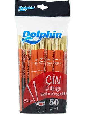 Dolphin Bambu Çin Çubuğu Chopsticks 23 cm - 100'lü