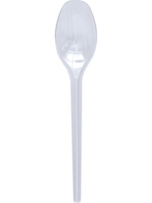 CHS Şeffaf Plastik Sup Kaşık Chs - 100'lü