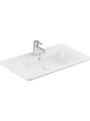 Sanovit Urban 80 cm Konsollu lavabo Beyaz Renk