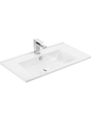 Sanovit Atria 75 cm Konsollu Lavabo Beyaz