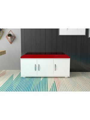 Sanal Mobilya Dona Puflu Ayakkabilik