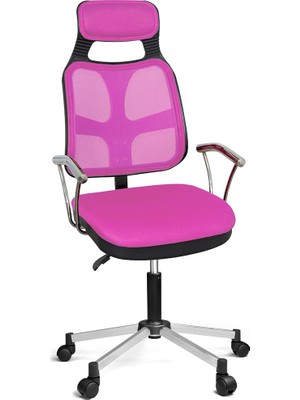 Türksit As File Çalışma Koltuğu Krom Ayak Gri