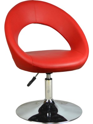 Bürocci Miranda Misafir Koltuğu-Kırmızı Deri - 2222M0116