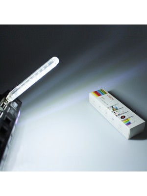 Appa Taşinabi̇li̇r 8 Ledli̇ Büyük Flash USB LED Işik Gece Lambasi Srf-Ld-05