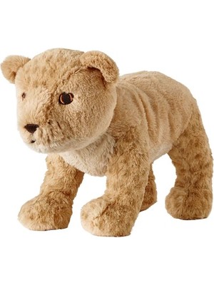 IKEA Djungelskog Peluş Yavru Aslan Yumuşak Oyuncak