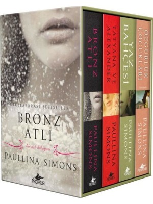 Bronz Atlı Serisi Kutulu Özel Set (4 Kitap) - Paullina Simons