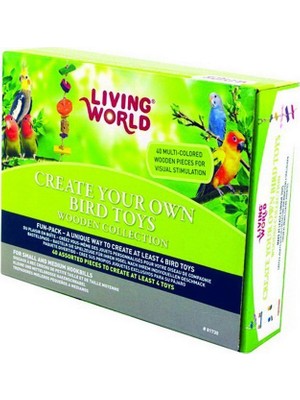 Living World Karışık Kuş Oyuncağı Kutusu