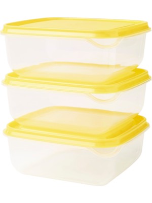IKEA Pruta Yi̇yecek Saklama Kabi - Sari - 3 Adet
