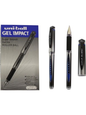 Uniball Gel Impact Jel Kalem 1Mm Mavı 12Lı