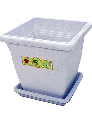 Serinova 3 No Villa Kare Saksı Vk03