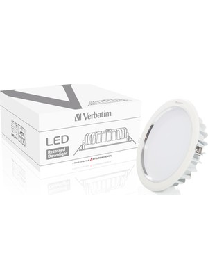 Verbati̇m LED Downli̇ght 235 mm 24W 3000K 2050LM Beyaz 052447-204