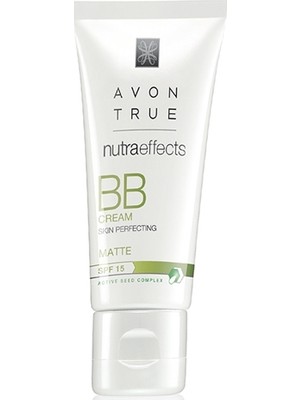 Avon True Nutra Effects Mat Görünüm Veren Ekstra Light Bb Krem Spf15