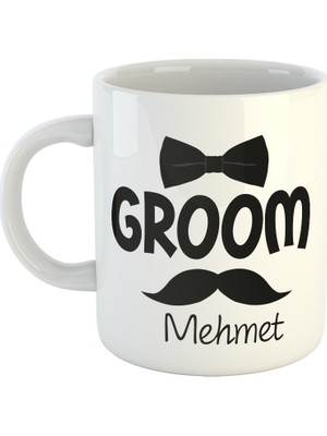 İsme Özel Üretim Damat Kupası , Damat Bardağı