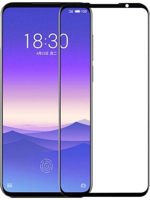 Microcase Meiuzu 16S Tam Kaplayan Çerçeveli Tempered Ekran Koruyucu - Siyah