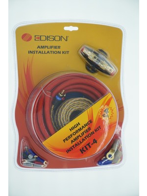 Edison Kit-4ga Kali̇teli̇ Anfi Montaj Kablo Seti̇