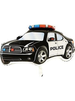 Kikajoy Polis Arabası Grabo Folyo Balon