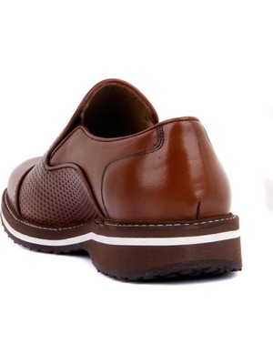 Sail Laker's Fosco Taba Deri Erkek Günlük Ayakkabı