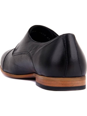 Sail Laker's Siyah Deri Erkek Ayakkabı